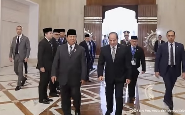 Prabowo dan Presiden Mesir Sepakat Promosikan Islam yang Moderat Penuh Toleransi