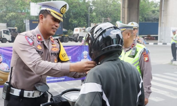 Polres Jaksel Tindak Ratusan Pelanggar Lalu Lintas di Hari Pertama Operasi Patuh Jaya