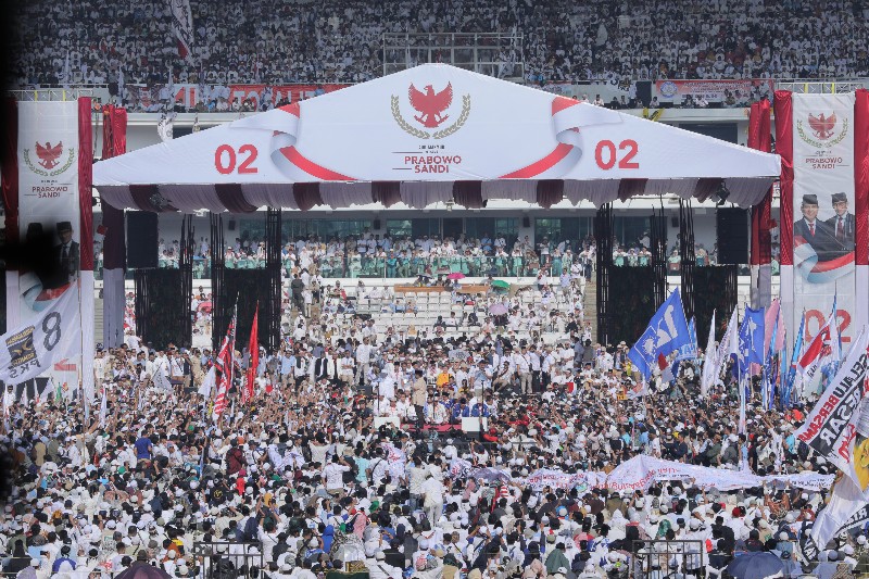 Kampanye Akbar Prabowo-Sandi di GBK