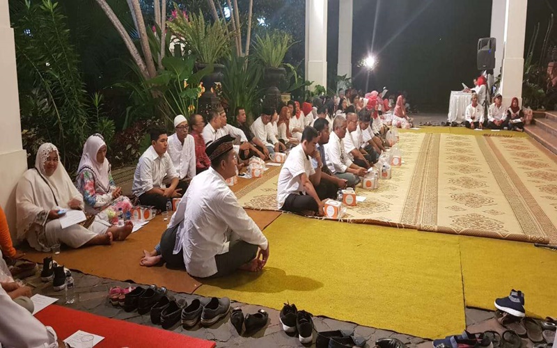 Doa bersama untuk Petugas KPPS yang meninggal 