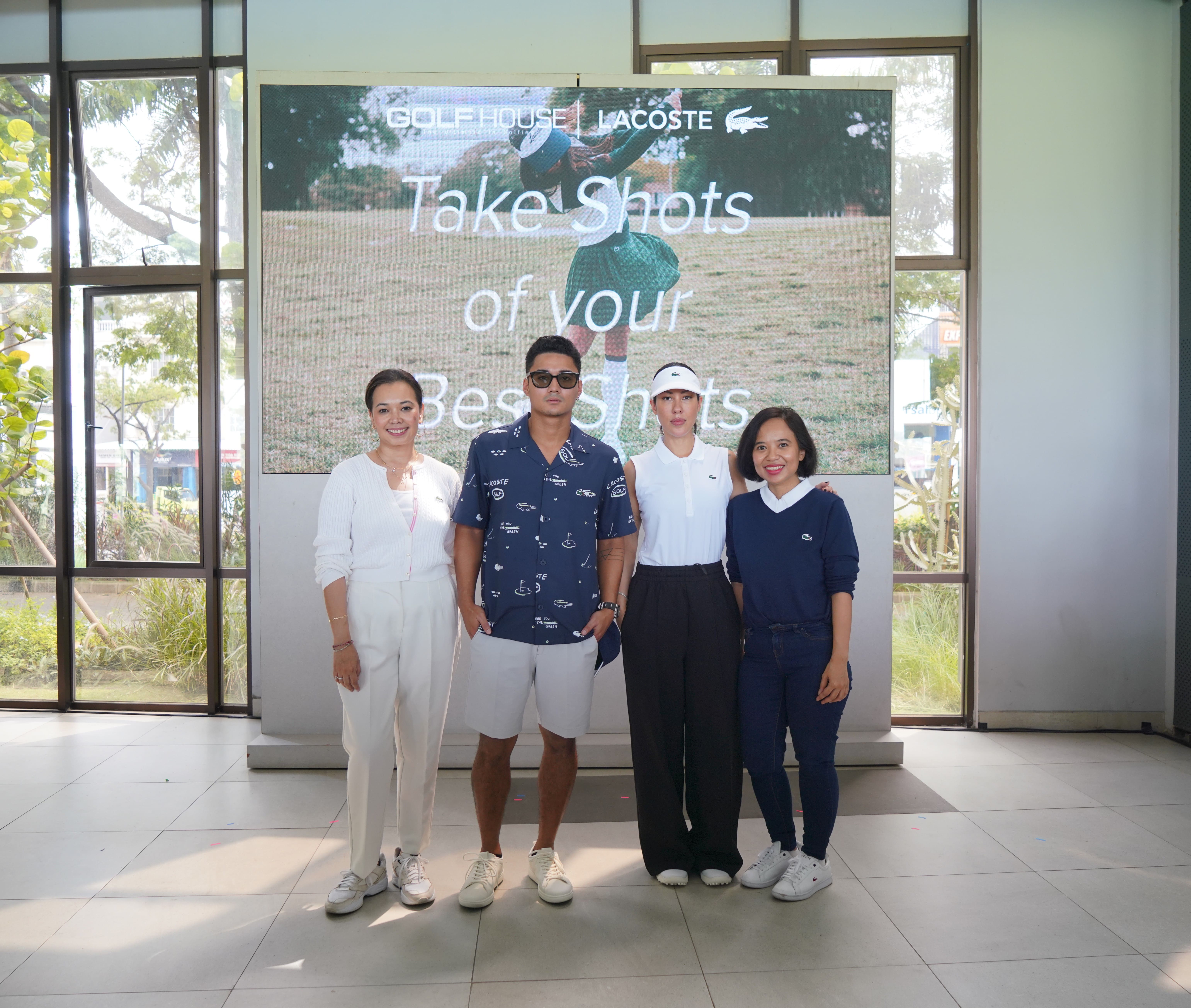 Koleksi Lacoste Golf hadir dengan motif dan desain playful