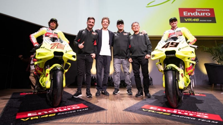 Pertamina Enduro Antusias Hadapi Musim MotoGP 2024 Bersama VR46
