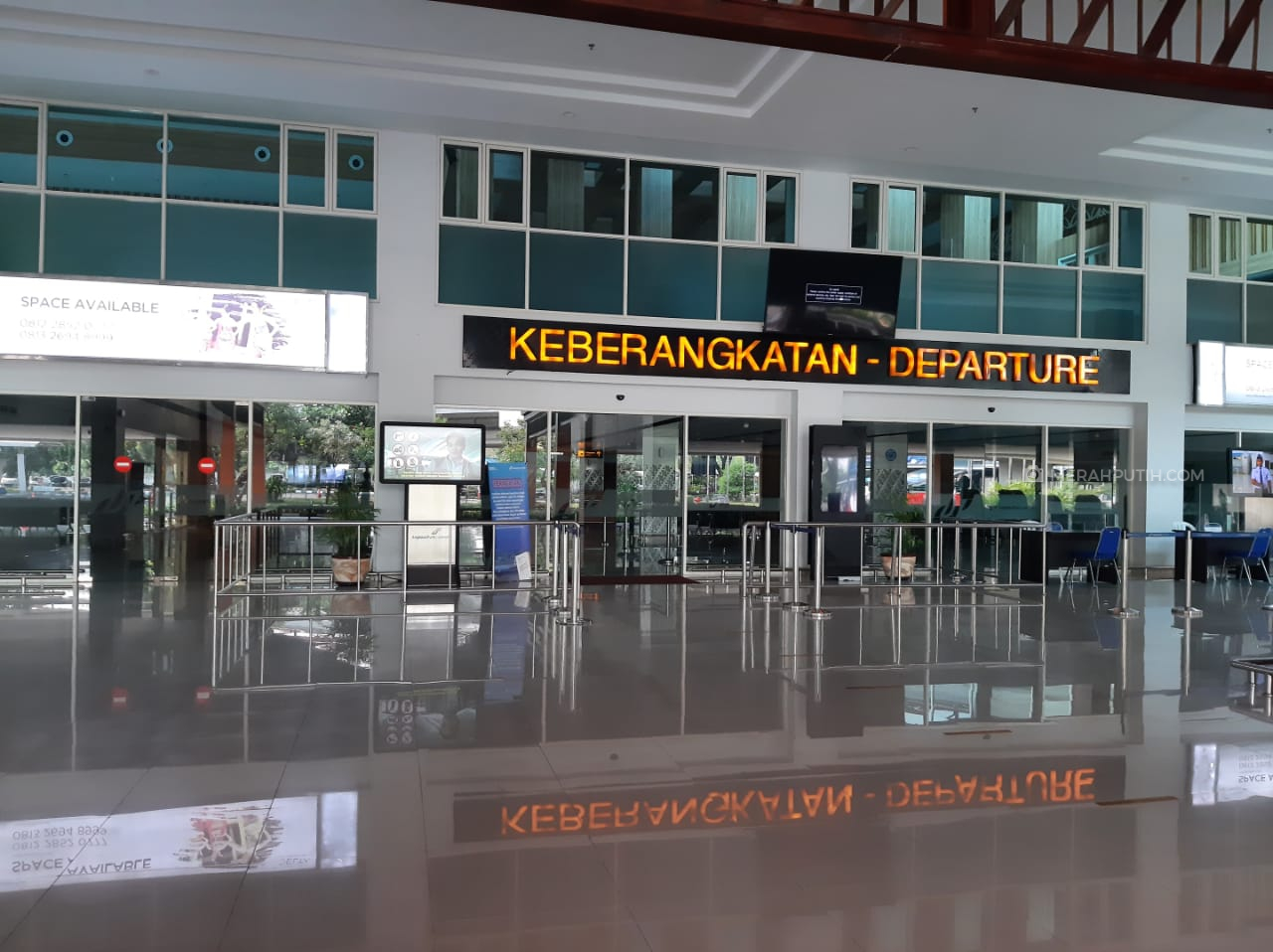 Mudik Dilarang, Bandara Adi Soemarmo Solo Sepi dan Nihil Penerbangan