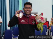 Atlet Menembak Fathur Gustafian Sabet Medali Perak