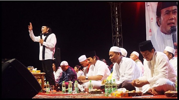 Seruan 'Raja Dangdut' untuk Umat Islam di Pilpres Mendatang