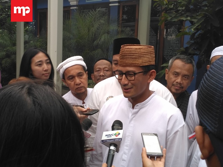 Sandiaga Uno: Peran KH Hasyim Muzadi Seperti Kopiah yang Saya Pakai