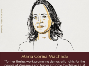   Pemimpin Oposisi Venezuela Maria Corina Machado Raih Hadiah Nobel Perdamaian