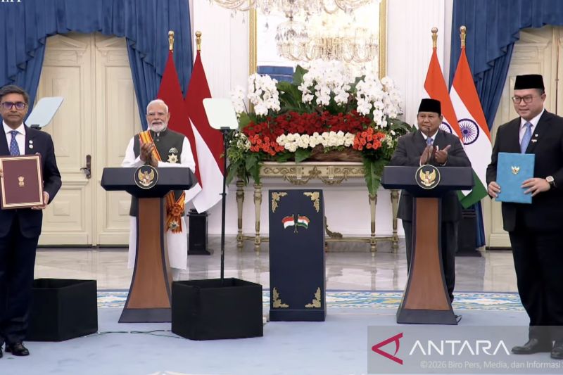 Indonesia dan India Sepakati 16 Kerja Sama, Termasuk Pengadaan Rudal Udara 