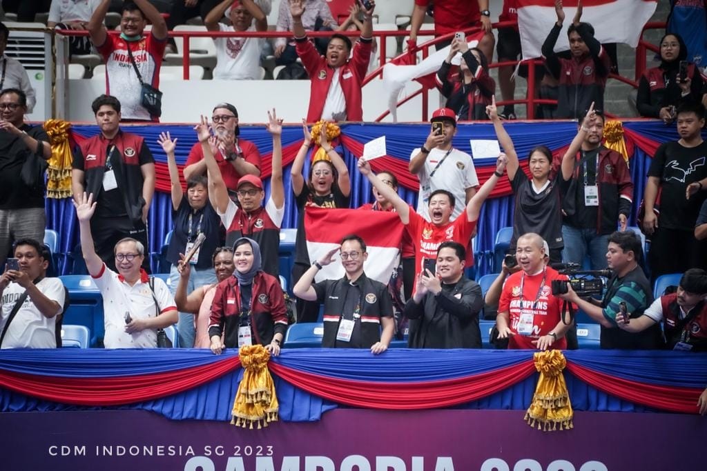 Erick Puji Kerja Keras CdM Lexyndo Hakim