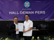 Dewan Pers Serahkan Usulan Revisi UU Hak Cipta ke Menteri Hukum Supratman Andi Agtas