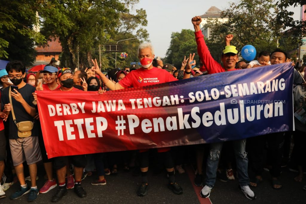Jelang Derby Jateng di Piala Presiden, Ganjar Minta Suporter Jaga Etika Persaudaraan