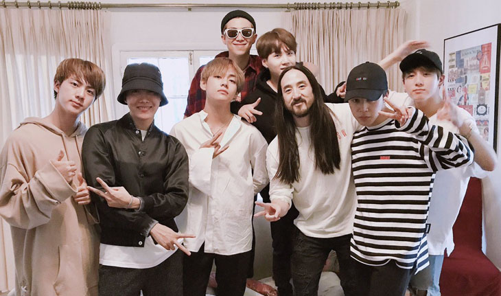 BTS akan Bikin Kolaborasi di 2018, Sama Siapa?