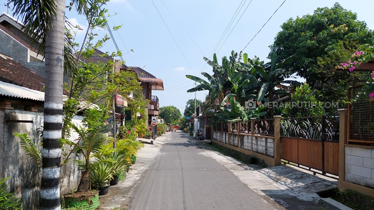   Rumah warga yang jalani karantina wilayah akibat klaster bukber Kota Solo. (MP/Ismail)   