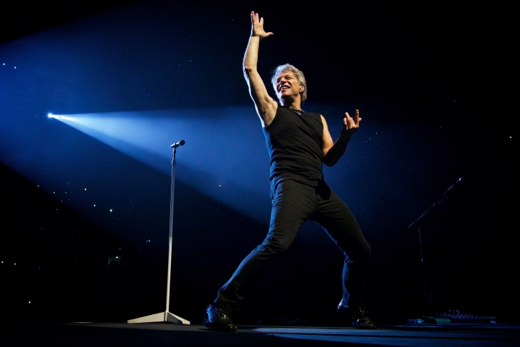 Bon Jovi, salah satu legenda musik Rock and Roll (Foto: Twitter/BonJovi)