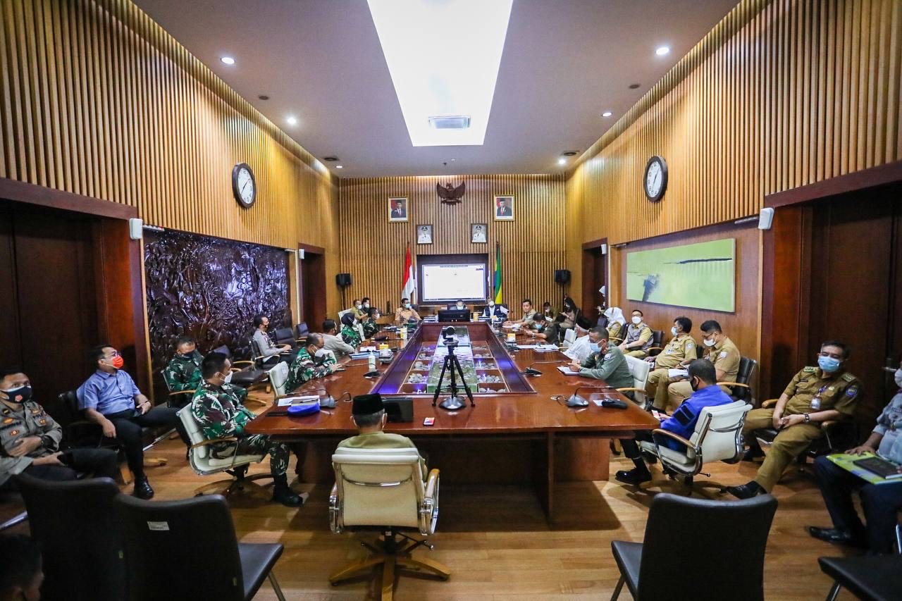 Rapat Forum Pimpinan Daerah Kota Bandung. (Foto: Humas Pemkot)