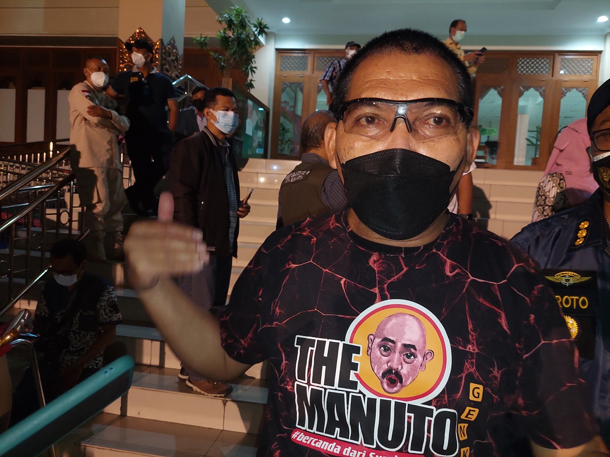 Wakil Wali Kota Solo Teguh Prakosa, Sabtu (24/7). (MP/Ismail).