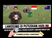 [HOAKS atau FAKTA]: Patrick Kluivert Bakal Dipecat setelah Indonesia Dibantai Australia