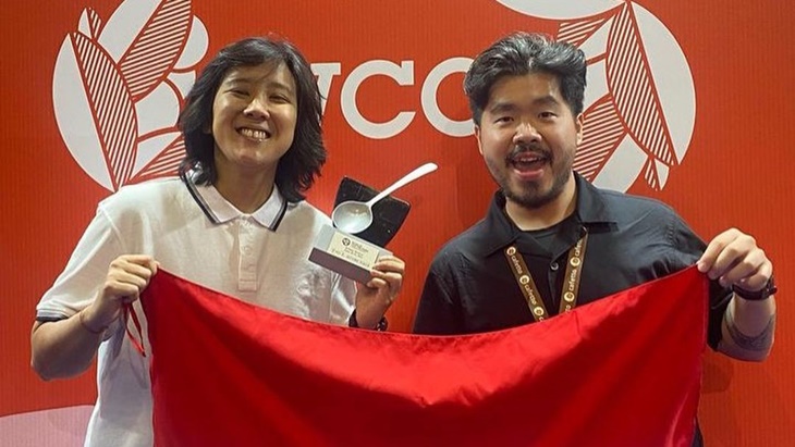 Mandie Soengkono Raih Juara 2 di 2023 World Cup Tasters Championship