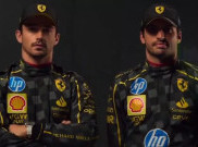 Duo Ferrari Bakal Kenakan Kostum Hitam dari Serat Karbon di F1 GP Monza