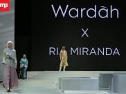 Koleksi Busana Ria Miranda di Indonesia Fashion Week 2017