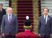 Jokowi Sambut Kedatangan PM Australia Anthony Albanese di Istana Bogor