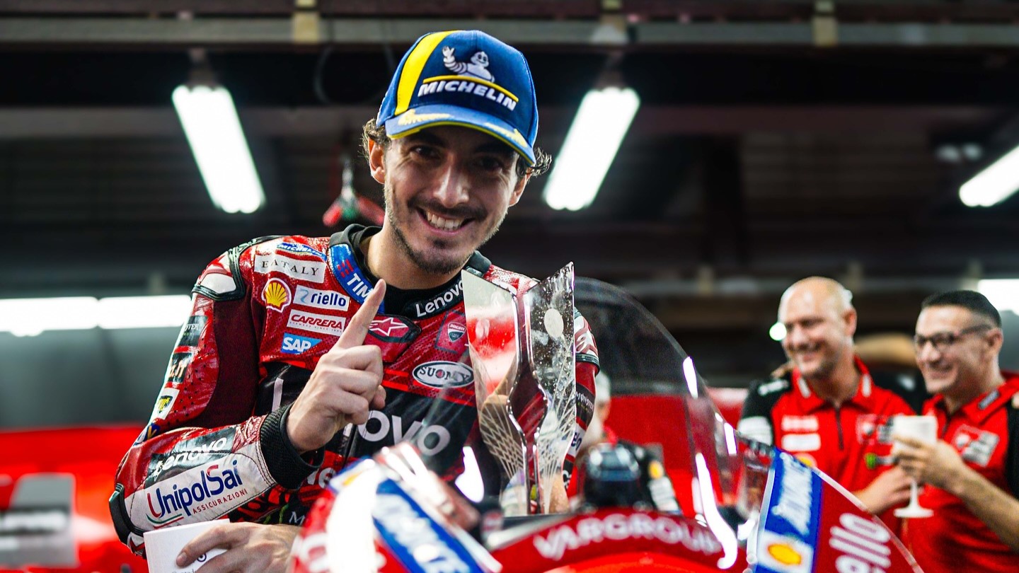 Francesco Bagnaia Menangi MotoGP Thailand 2024, Makin Dekati Jorge Martin