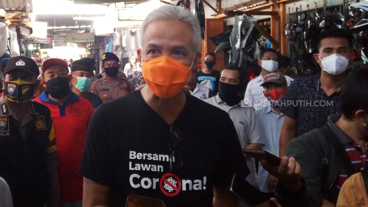  Gubernur Jawa Tengah Ganjar Pranowo. (MP/Ismail)