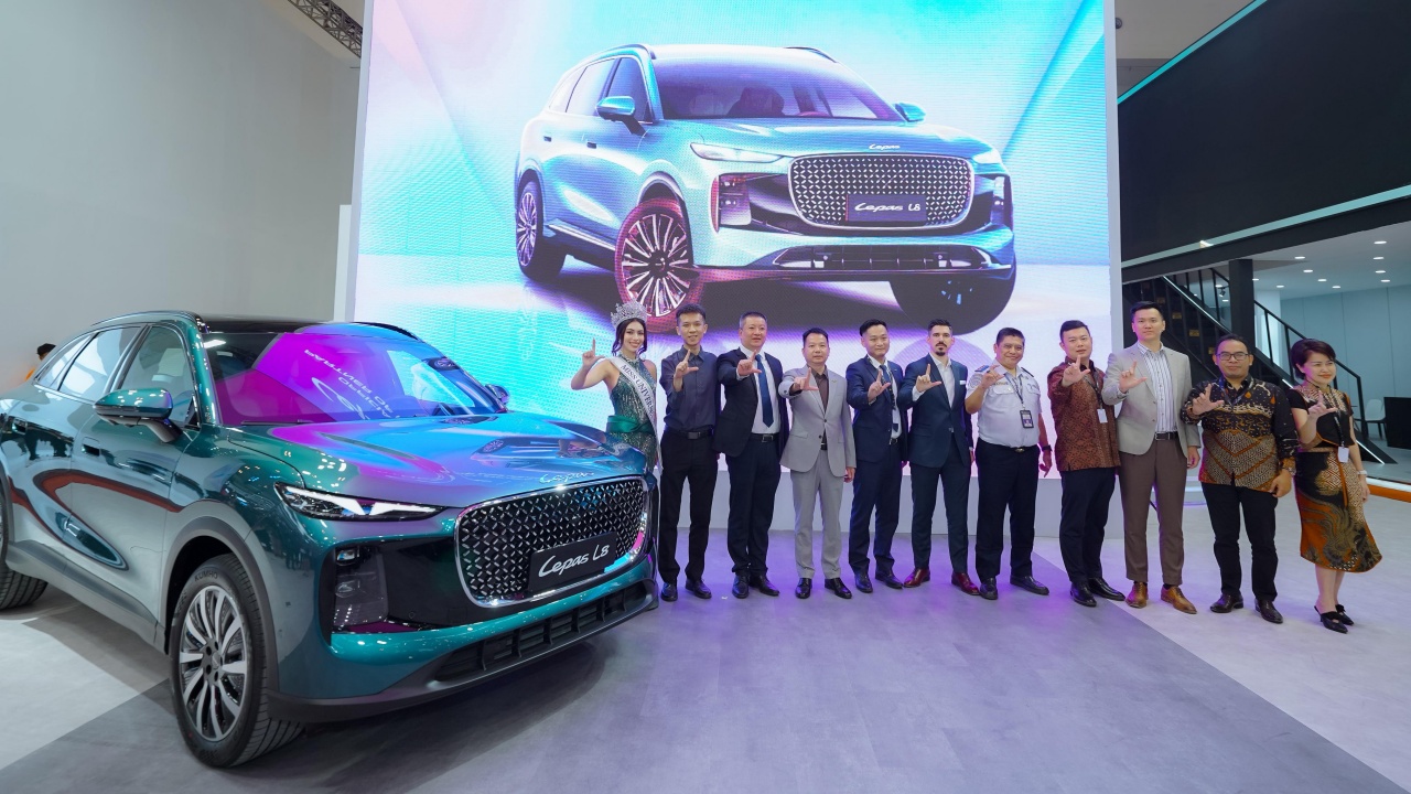 LEPAS Resmi Debut di Indonesia lewat GIIAS 2025, Hadirkan Tiga Model Mobil Listrik Andalan
