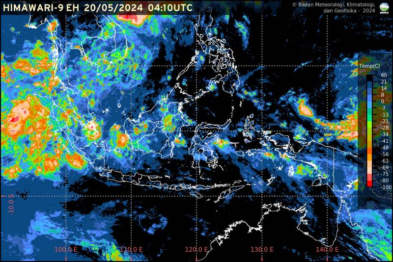 Prediksi Cuaca Kota Tangerang Pekan ini, Berawan dan Hujan Ringan