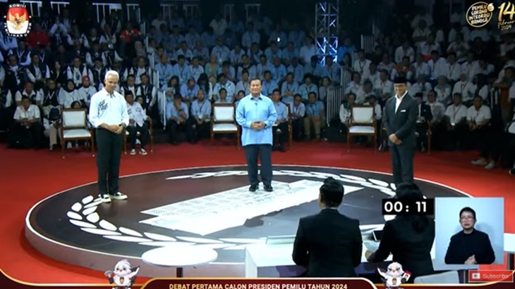Skor Program Kerja Anies Vs Prabowo Vs Ganjar di Mata Penonton Debat