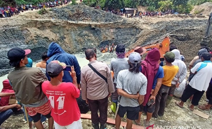 Longsor Tambang Ilegal di Buranga Sulteng, Tiga Orang Meninggal Dunia