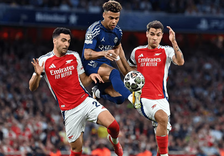 Arsenal Harus Gempur Habis-Habisan PSG dari Sisi Kanan Jika Ingin Angkat Trofi Liga Champions