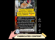 [HOAKS atau FAKTA]: Prabowo Angkat Titiek Soeharto Jadi Ketua DPR RI untuk Basmi Koruptor dan Mafia