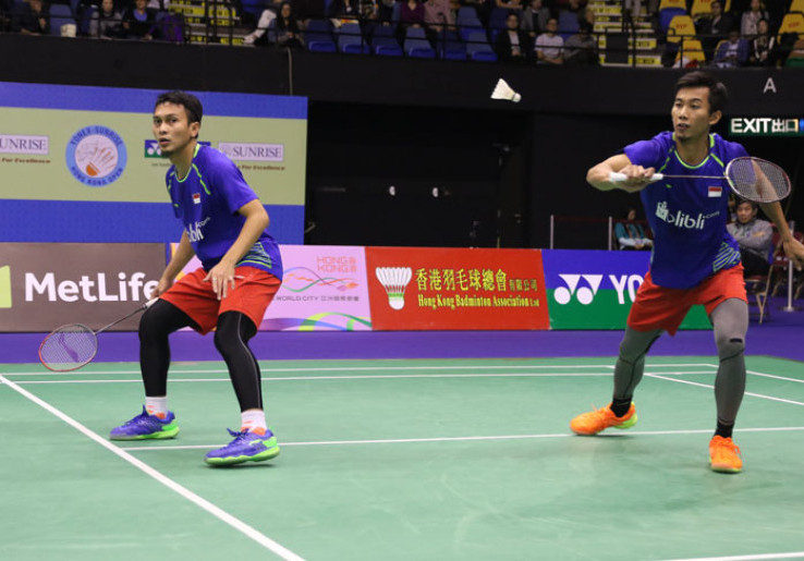 Ahsan/Rian Terhempas, Dua Ganda Tersisa Maju ke Semifinal
