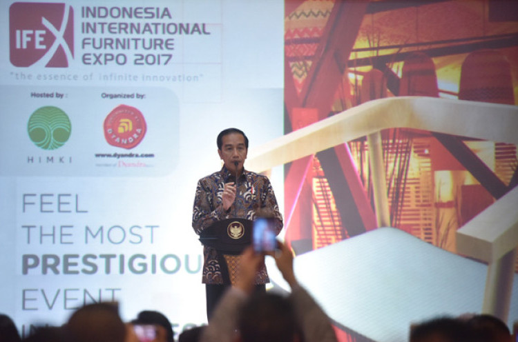 Presiden Jokowi Buka Pameran Furniture International Indonesia 2017