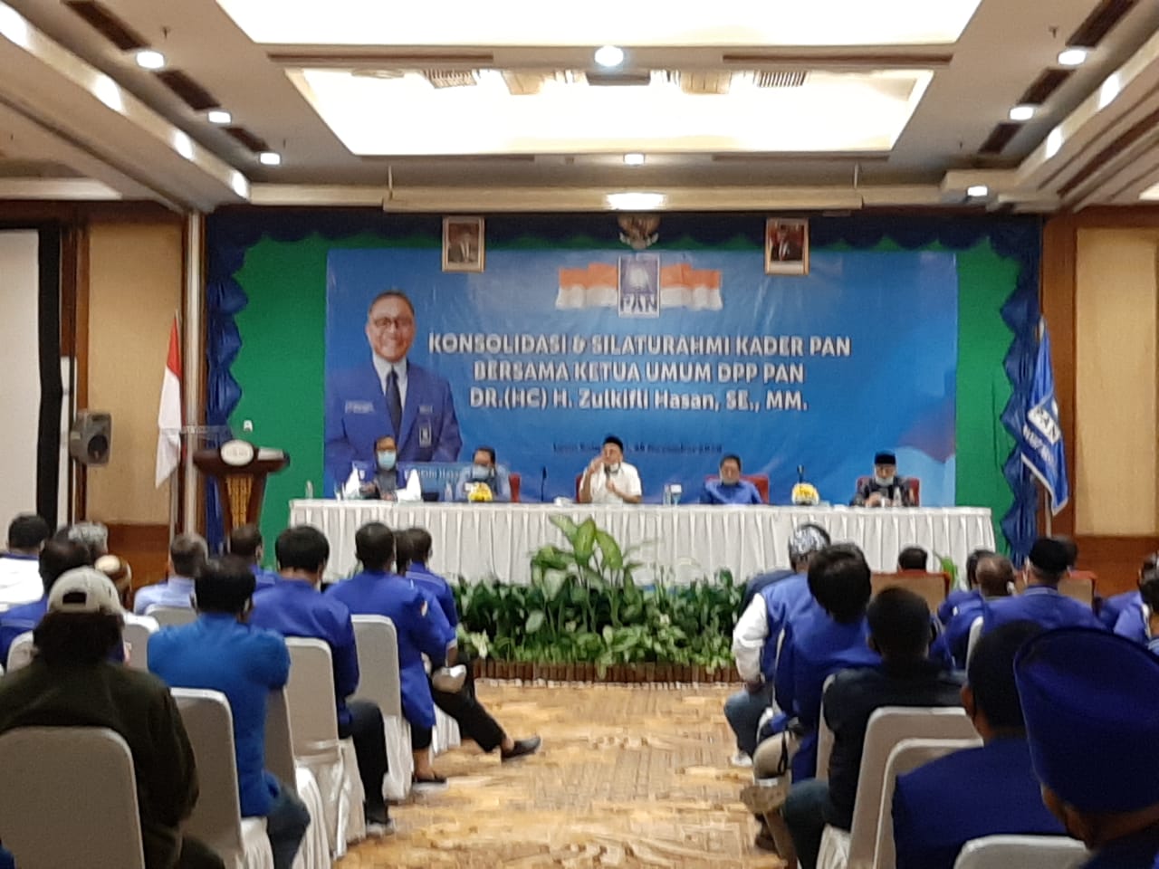 DPP PAN mengadakan silaturahmi bersama pengurus PAN se-Jawa Tengah, di Lorin Solo Hotel, Kamis (26/11) malam.