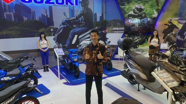 Berbagai Motor Unggulan Suzuki Hadir di IMOS 2024 dengan Nuansa Petualangan