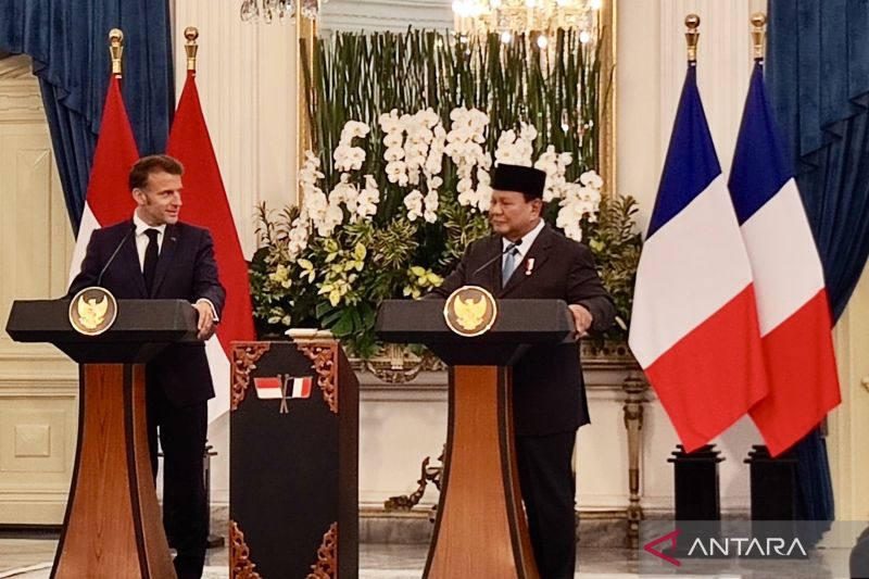Indonesia dan Prancis Sepakat Desak Israel Hentikan Invasi dan Operasi Militer di Gaza