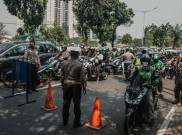 Penyekatan Kawasan Jakarta Barat, Polisi Tetap Periksa STRP Pengendara
