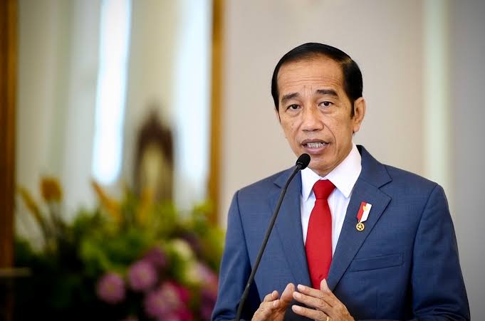  Jokowi Ajak Buruh Terus Berjuang untuk Bisa Sejahtera
