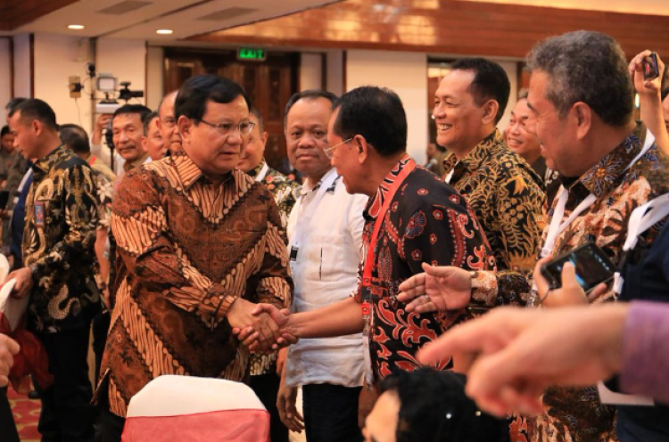 Prabowo: Ekonomi Bangsa Sedang Tidak Menggembirakan