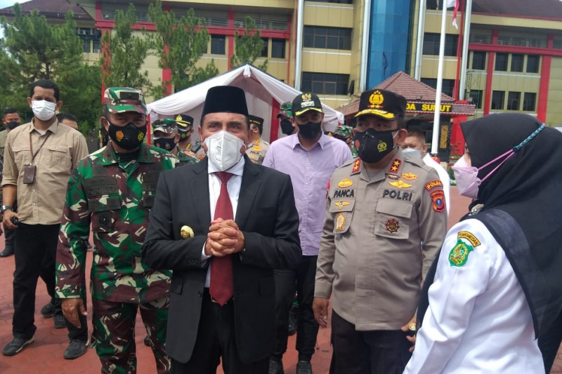 [Hoaks atau Fakta]: Saat PPKM Darurat di Jawa-Bali, Gubernur Sumut Perintahkan Buka Masjid