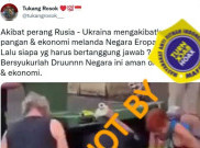 [HOAKS atau FAKTA]: Alami Krisis Akibat Perang di Ukraina, Warga Eropa Berebut Makanan
