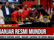 [HOAKS atau FAKTA]: Demi Menangkan Anies, Ganjar Mundur dari PDIP
