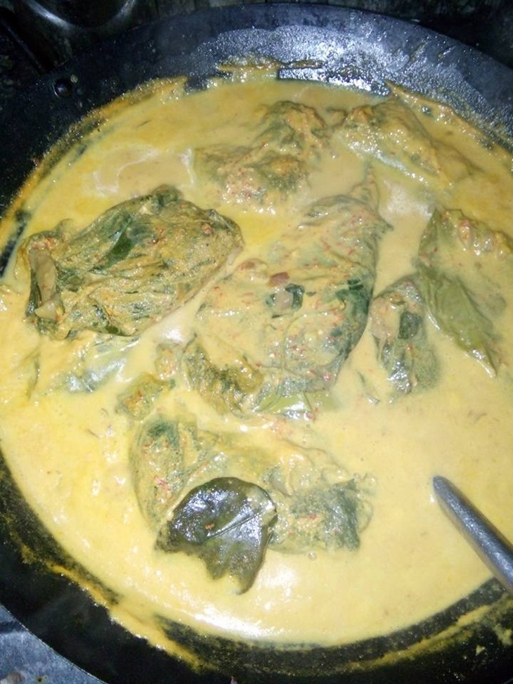Gulai paluik. (Foto: facebook.com/weni.susrianti)