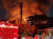 Kebakaran Permukiman di Gang Sempit, Warga Berlindung ke Kantor Wali Kota Jakpus
