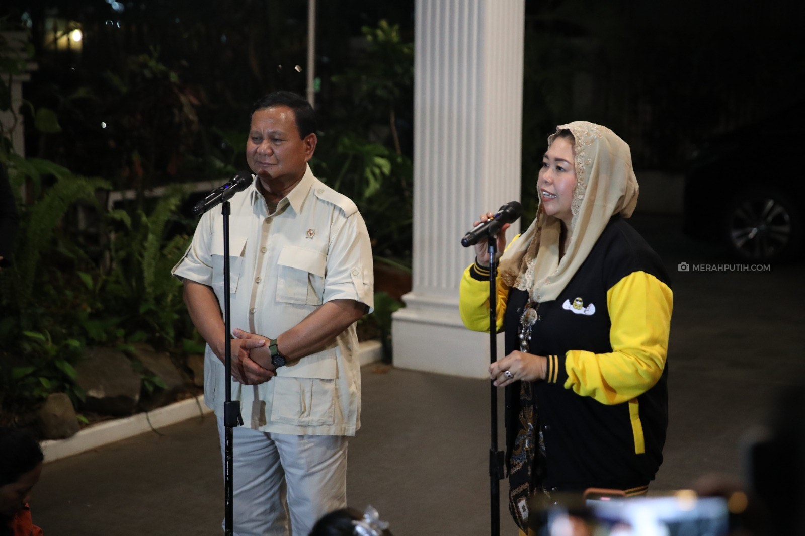 Prabowo Disebut Berjasa Pertemukan Yenny Wahid dengan Suaminya