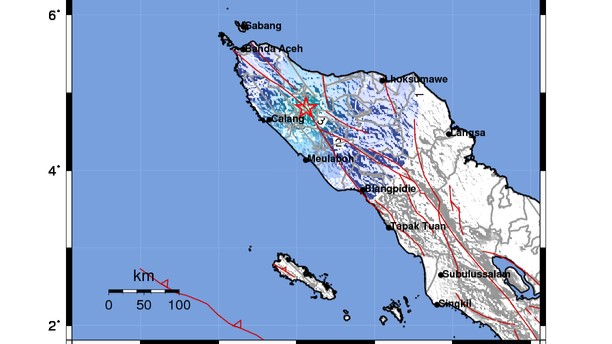 Gempa Magnitudo 4,7 Guncang Pidie Jaya Aceh, Getaran Terasa di Sejumlah Wilayah