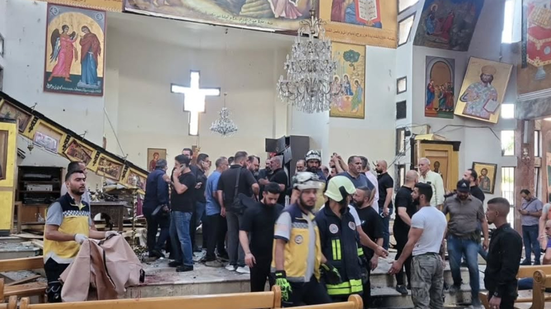 20 Orang Tewas dalam Serangan Bom Bunuh Diri di Gereja Suriah