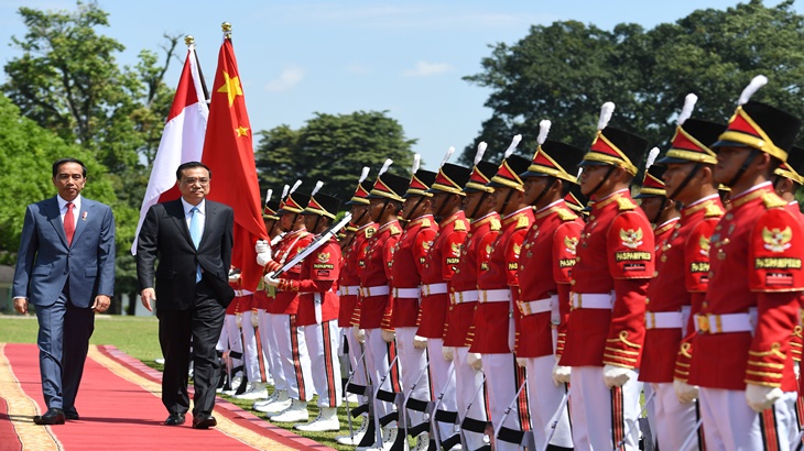 PM Li bersama Presiden Jokowi